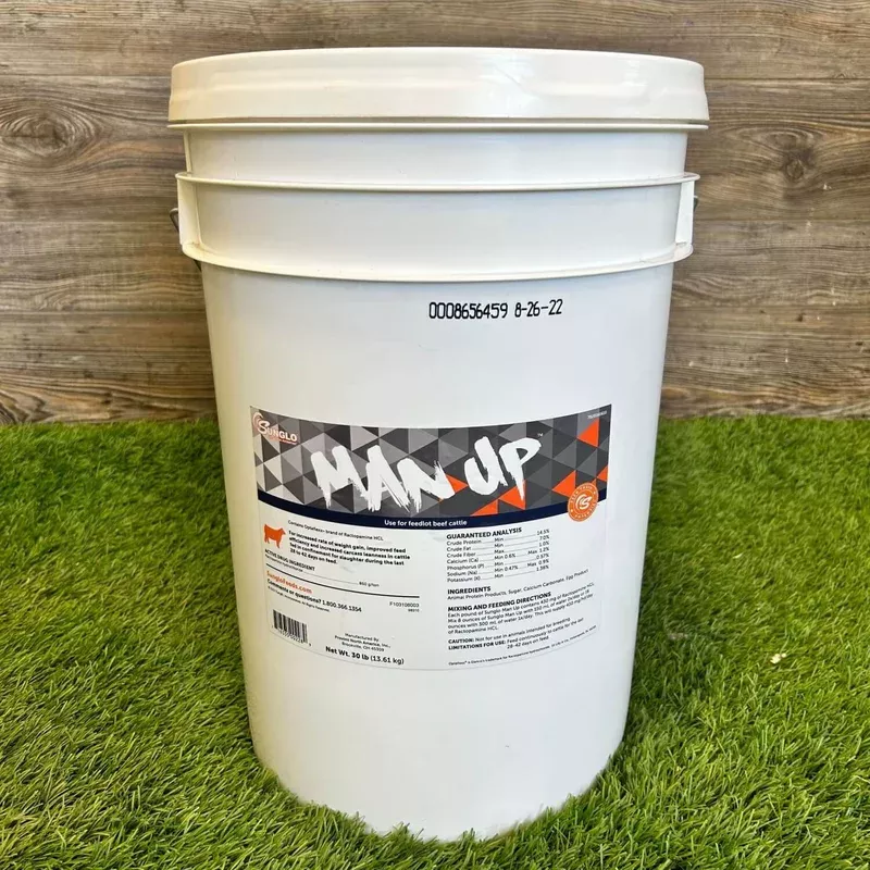 Sunglo Man Up Cattle Show Feed Supplement, 40 lb