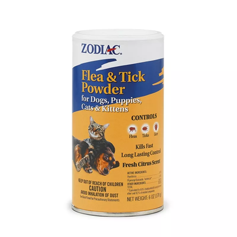 zodiac-flea-tick-powder-dogs-puppies-cats-kittens ZODIAC FLEA & TICK POWDER FOR DOGS, PUPPIES, CATS & KITTENS
